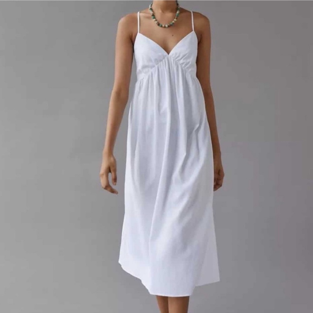Urban Outfitters White Midi dress